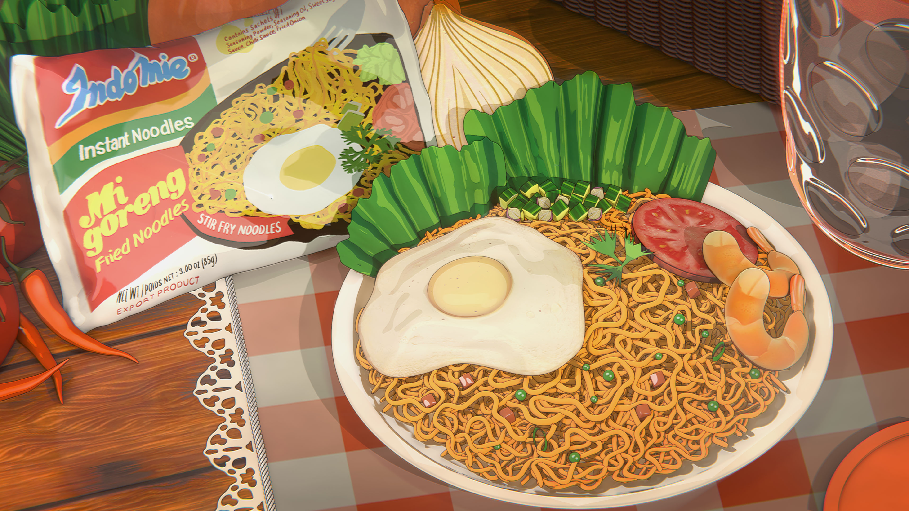 Indomie Goreng (Anime Version) preview image 1